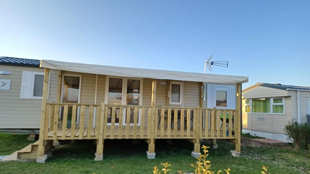 Mobilhome 6 personnes Biville-sur-Mer Extérieur photo