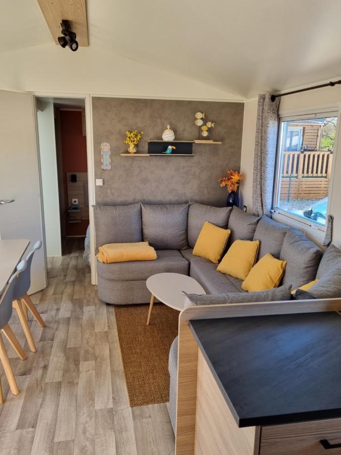 Mobilhome 6 personnes Biville-sur-Mer Extérieur photo